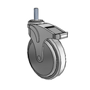 NG-06QDP-125-DL-TS03 MedCaster Swivel Caster