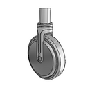 NG-06QDP-125-RG-RS05 MedCaster Rigid Caster