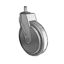 NG-06QDP-125-SW-GR01 MedCaster Swivel Caster