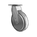 NG-06QDP-125-SW-TP01 MedCaster Swivel Caster