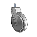 NG-06QDP-125-SW-TS02 MedCaster Swivel Caster