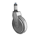 NG-06QDP-125-SW-XRN4 MedCaster Swivel Caster