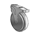 NG-06QDP-125-TL-HK01 MedCaster Swivel Caster