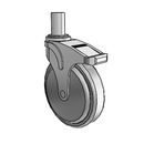 NG-06QDP-125-TL-RS03 MedCaster Swivel Caster