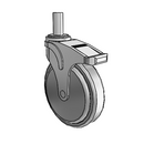 NG-06QDP-125-TL-RS04 MedCaster Swivel Caster