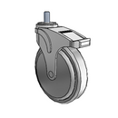 NG-06QDP-125-TL-TS02 MedCaster Swivel Caster