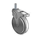NG-06QDP-125-TL-TS03 MedCaster Swivel Caster