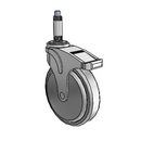 NG-06QDP-125-TL-XRN1 MedCaster Swivel Caster