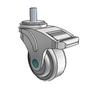 NM-03QD0-125-TL-TSS2 MedCaster Swivel Caster