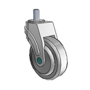 NM-04QDP-125-SW-TS02 MedCaster Swivel Medical Caster