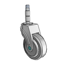 NM-04QDP-125-SW-XRZ1 MedCaster Swivel Medical Caster