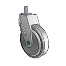 NM-05QD0-125-SW-TSS2 MedCaster Swivel Caster