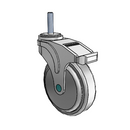 NM-05QDP-125-TL-TS05 MedCaster Swivel Medical Caster