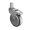 NM-05RPP-125-DL-RS03 MedCaster Swivel Medical Caster