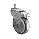 NM-05RPP-125-DL-TS02 MedCaster Swivel Medical Caster