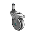 NM-05RPP-125-DL-XRN2 MedCaster Swivel Medical Caster