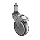 NM-05RPP-125-DL-XRN4 MedCaster Swivel Medical Caster