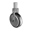 NM-05RPP-125-RG-RS03 MedCaster Rigid Medical Caster