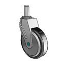 NM-05RPP-125-SW-GR05 MedCaster Swivel Medical Caster
