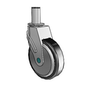 NM-05RPP-125-SW-GR07 MedCaster Swivel Medical Caster