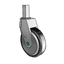 NM-05RPP-125-SW-SQ01 MedCaster Swivel Medical Caster