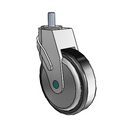 NM-05RPP-125-SW-TS02 MedCaster Swivel Medical Caster