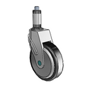 NM-05RPP-125-SW-XRN4 MedCaster Swivel Medical Caster