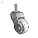 NS-03AMP-125-SW-TS13 MedCaster Swivel Caster