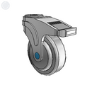 NS-04QDP-125-DL-HK01 MedCaster Swivel Medical Caster