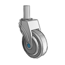 NS-04QDP-125-SW-RS04 MedCaster Swivel Medical Caster