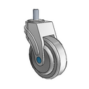 NS-04QDP-125-SW-TS02 MedCaster Swivel Medical Caster