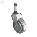 NS-04QDP-125-SW-XRN2 MedCaster Swivel Medical Caster