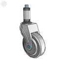 NS-04QDP-125-SW-XRN4 MedCaster Swivel Medical Caster