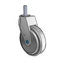 NS-05QDP-125-SW-TS03 MedCaster Swivel Medical Caster