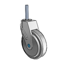 NS-05QDP-125-SW-TS21 MedCaster Swivel Medical Caster