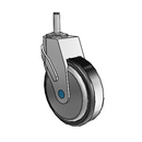 NS-05RPP-125-SW-GR10 MedCaster Swivel Medical Caster