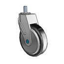 NS-05RPP-125-SW-TS02 MedCaster Swivel Medical Caster