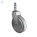 NS-06QDP-125-SW-XRZ1 MedCaster Swivel Medical Caster