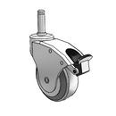 OP-03PRN-100-FB-GR02 MedCaster Swivel Caster