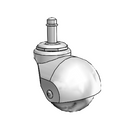 PBH20222BC-3ED Shepherd Swivel Caster
