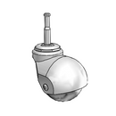 PBH20302BC-3ED Shepherd Swivel Caster