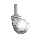 PBH20605BC-3ED Shepherd Swivel Caster