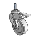 PEC30507GR-TPU03(GG)B Shepherd Swivel Caster