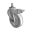 PEC40637GR-TPU03(GG)B Shepherd Swivel Caster