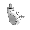 PGE30223WH-MNT33(GG)B Shepherd Swivel Caster