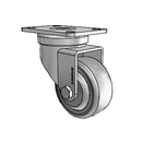 PGS30120ZN-TPR33(GG) Shepherd Swivel Caster