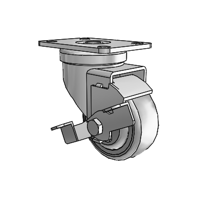PGS30120ZN-TPR33(GG)TB Shepherd Swivel Caster