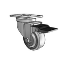 PGS30120ZN-TPR33(GG)TL Shepherd Swivel Caster