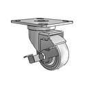 PGS30149ZN-TPU33(GG)TB Shepherd Swivel Caster
