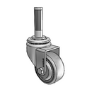 PGS30440ZN-TPR33(GG) Shepherd Swivel Caster